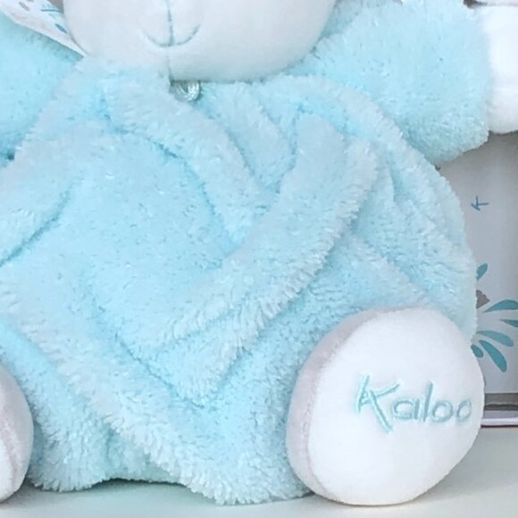 Kaloo Brand New Watercolor Blue Rabbit Soft Baby Plush Animal Bunny🐇🎨 - Picture 9 of 13